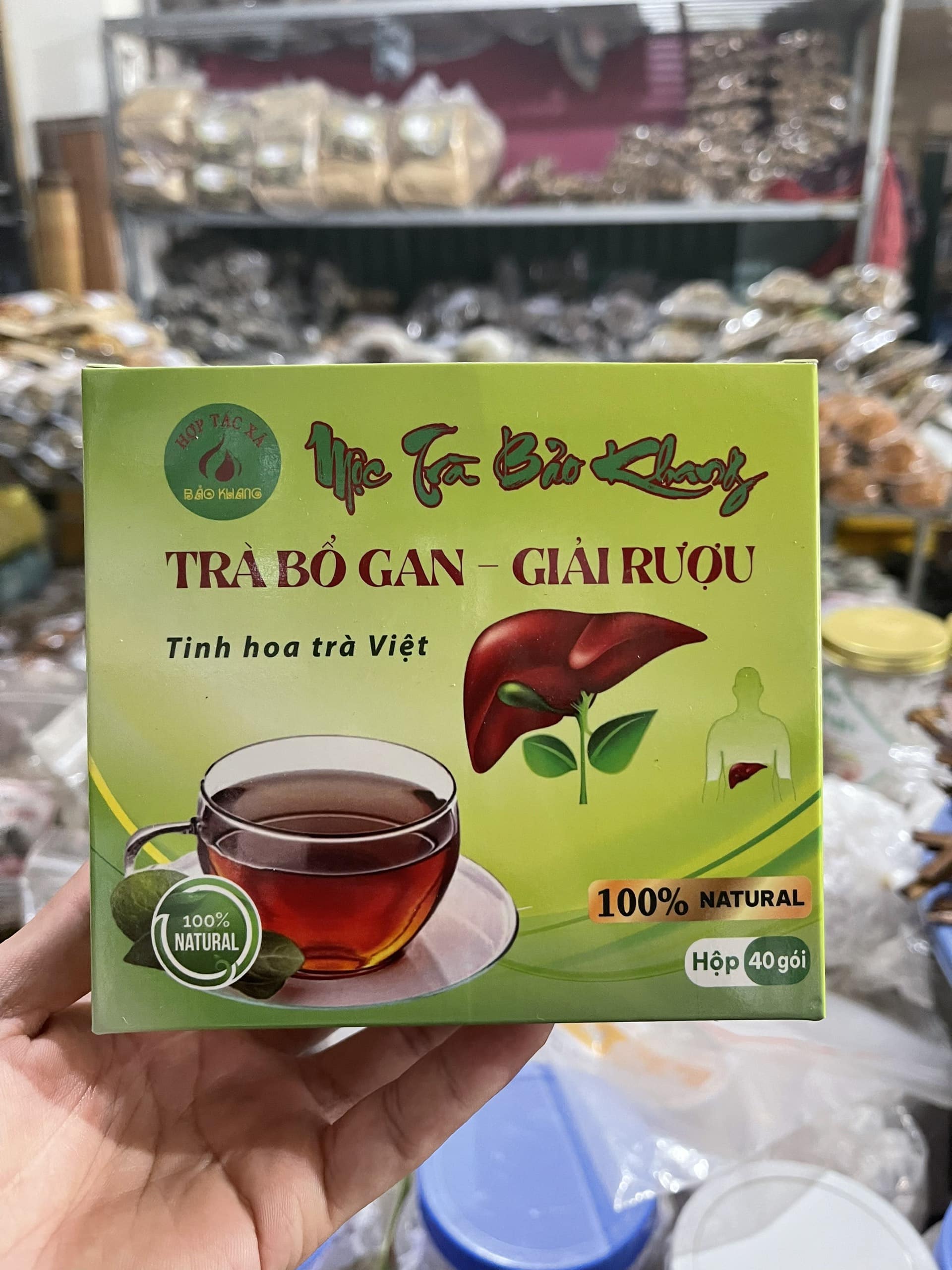 Trà túi lọc bổ gan giải rượu 1