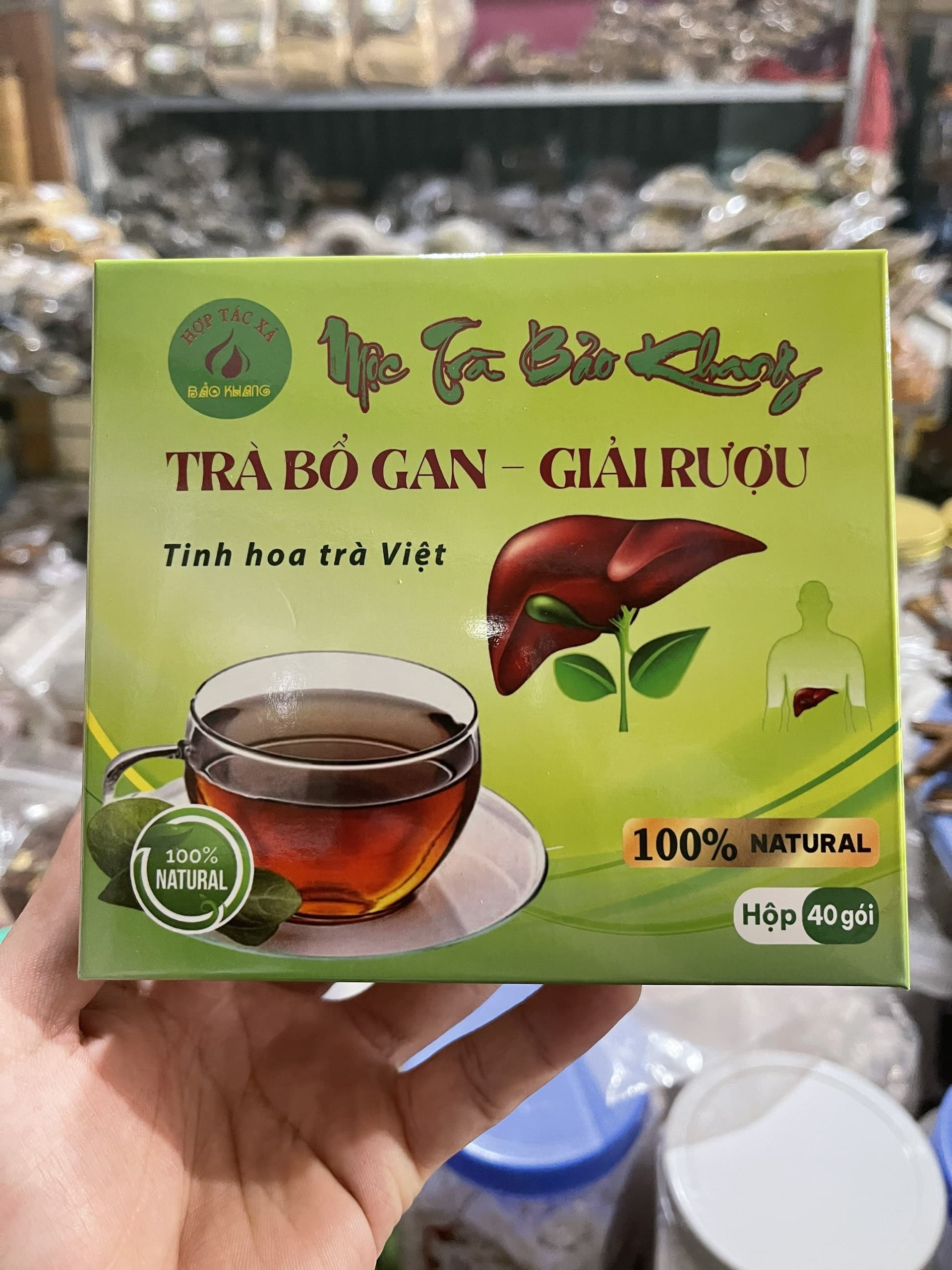 Trà túi lọc bổ gan giải rượu 3