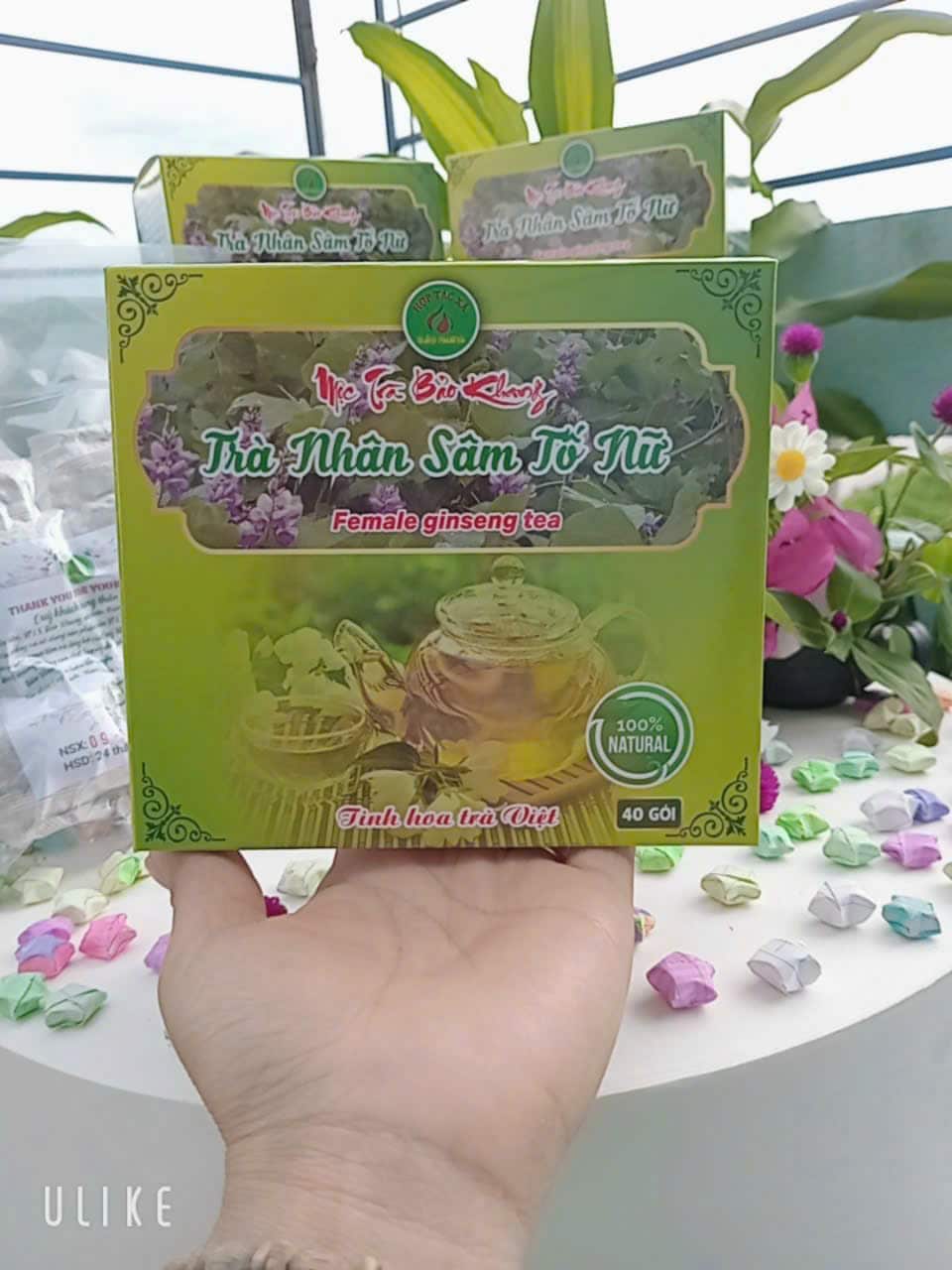 Trà túi lọc sâm tố nữ