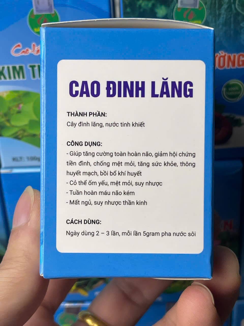cao đinh lăng