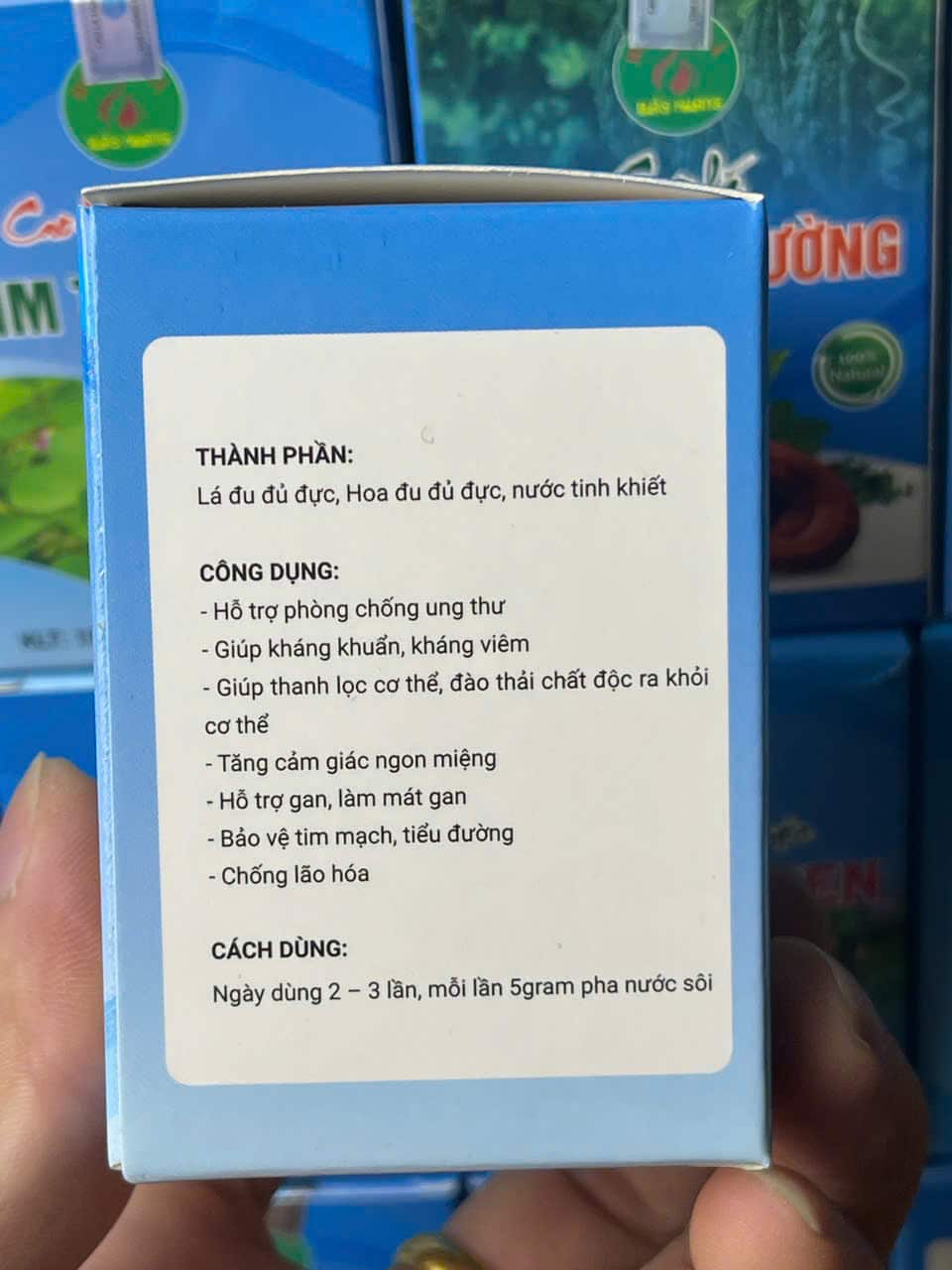 cao lá hoa đu đủ đực (4)
