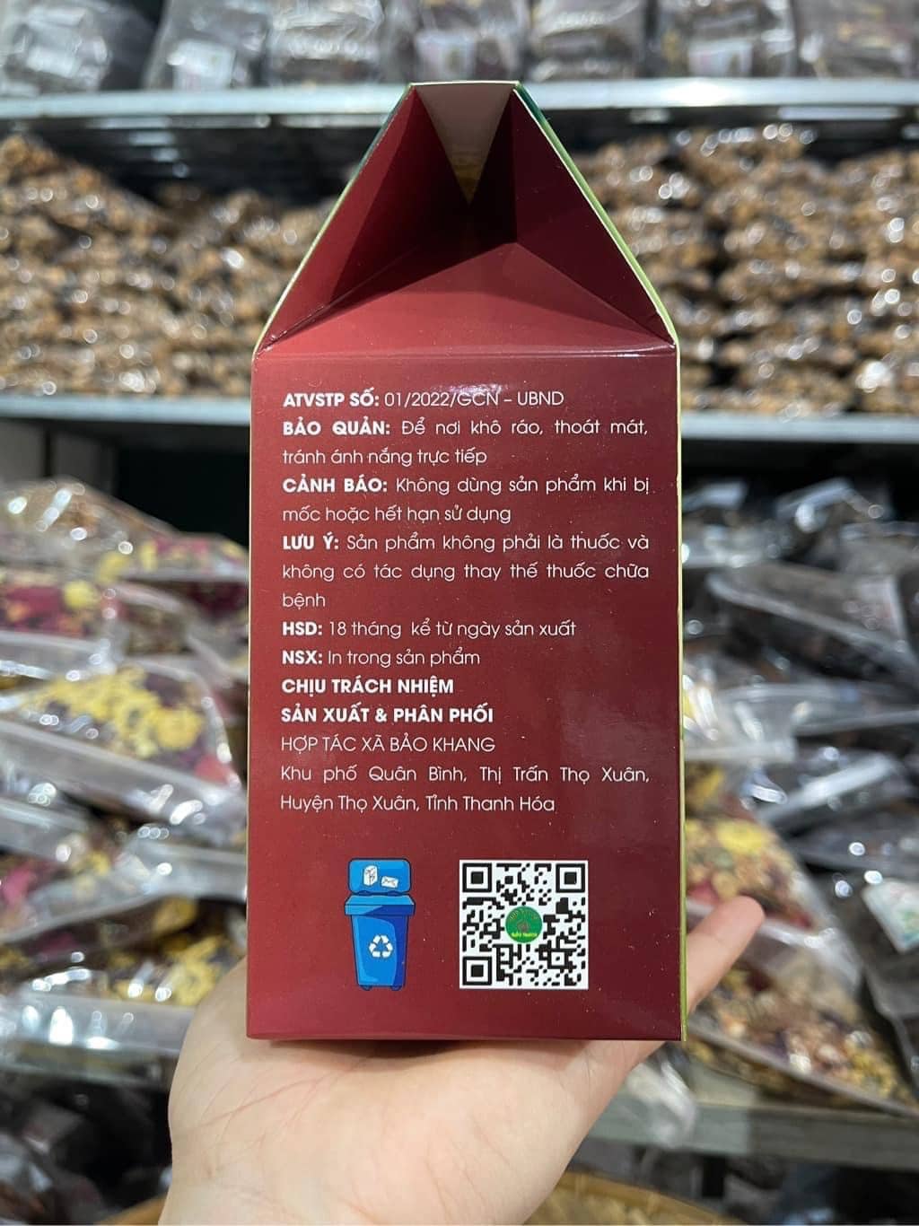 huyếttrà túi lọc gạo lứt huyết rồng tâm sen 2