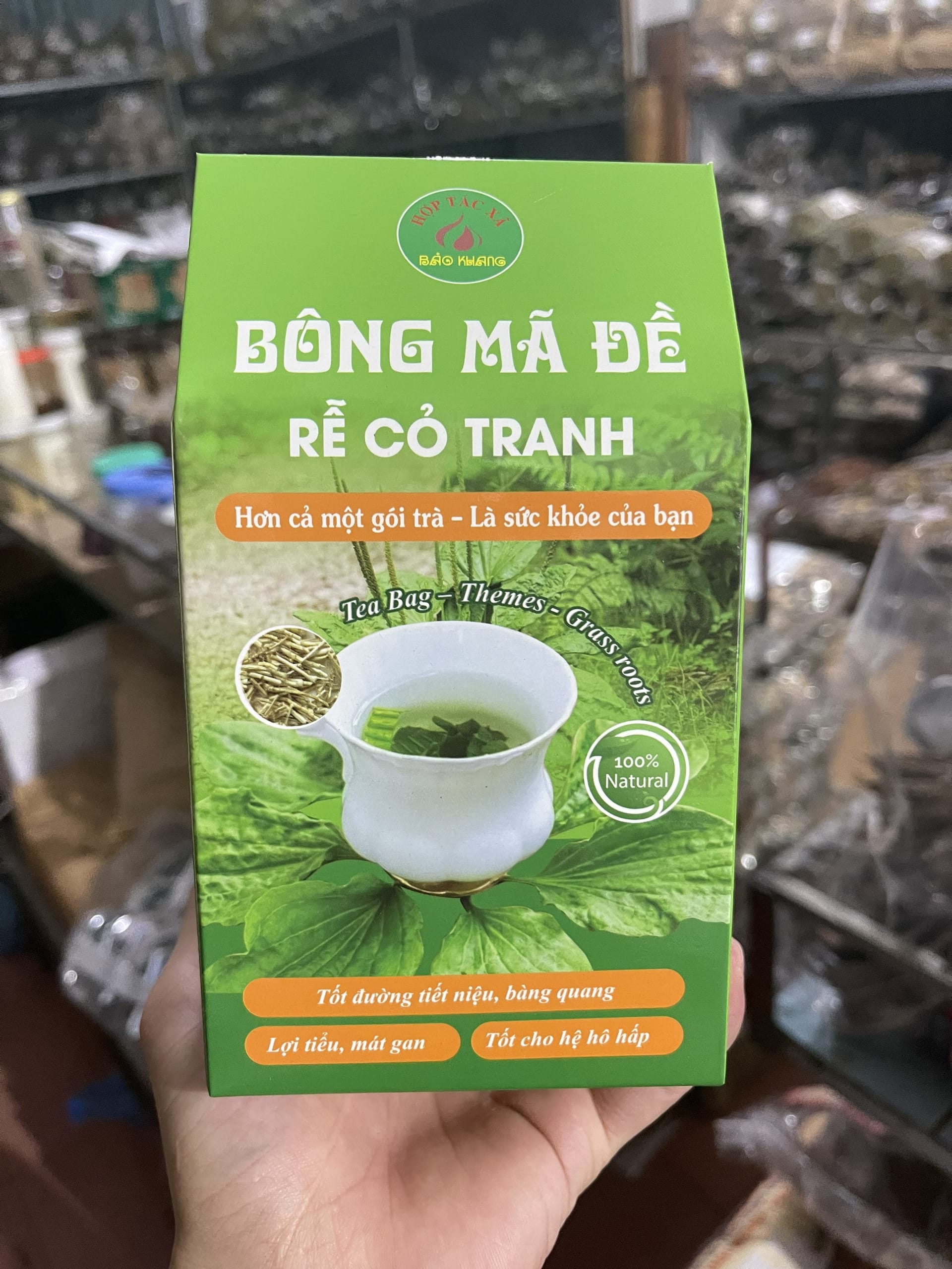 trà túi lọc bông mã đề 2