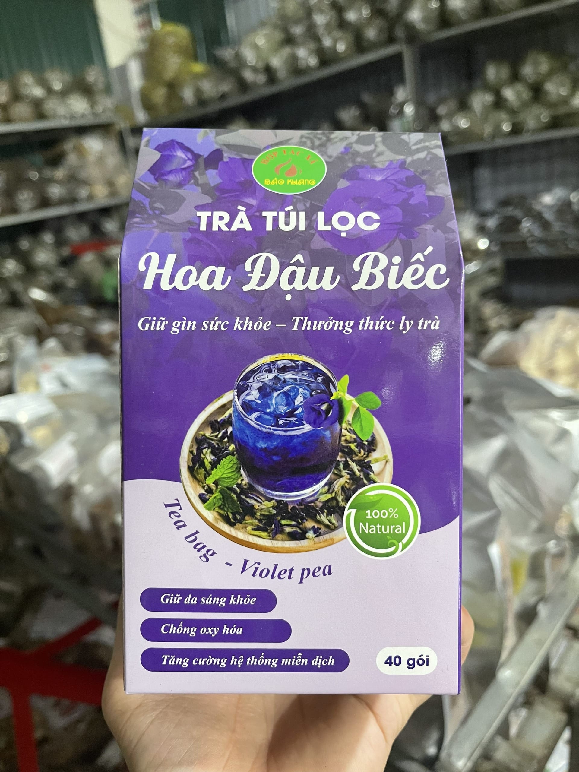 trà túi lọc hoa đậu biếc 1
