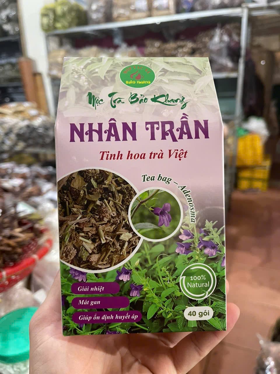 trà túi lọc nhân trần