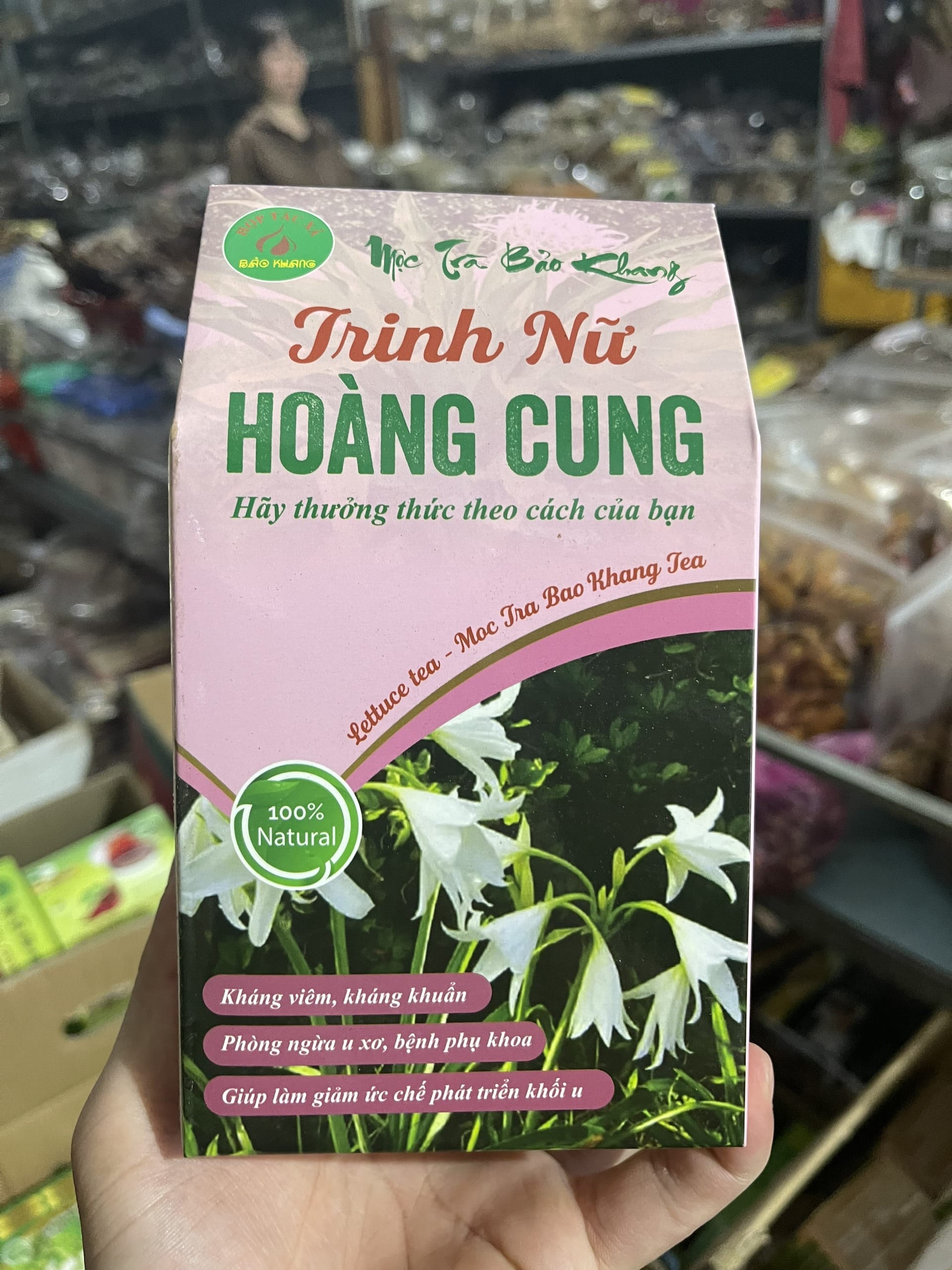 trà túi lọc trinh nữ hoàng cung 1