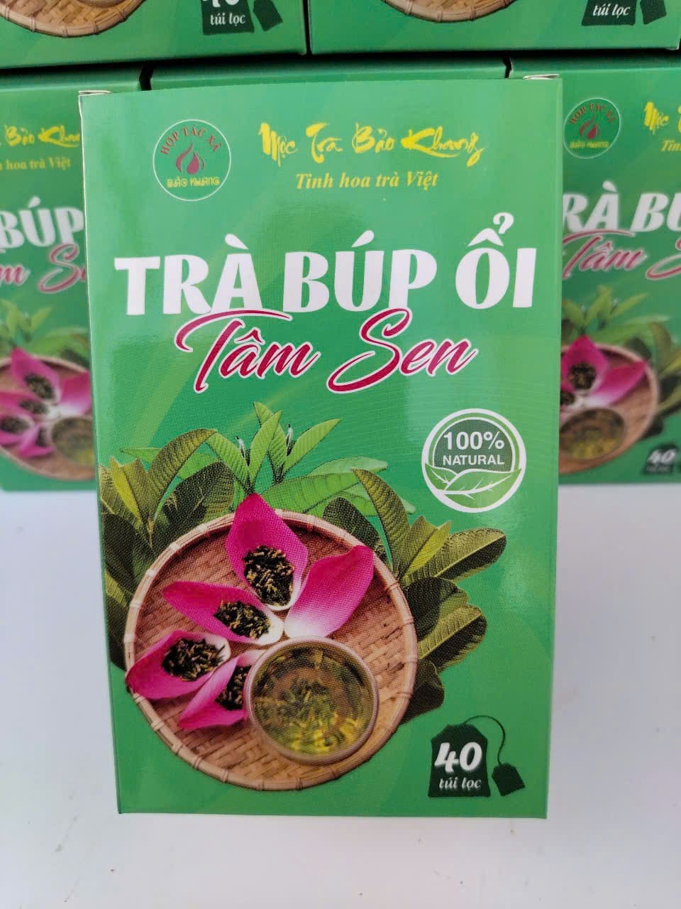 trà búp ổi tâm sen