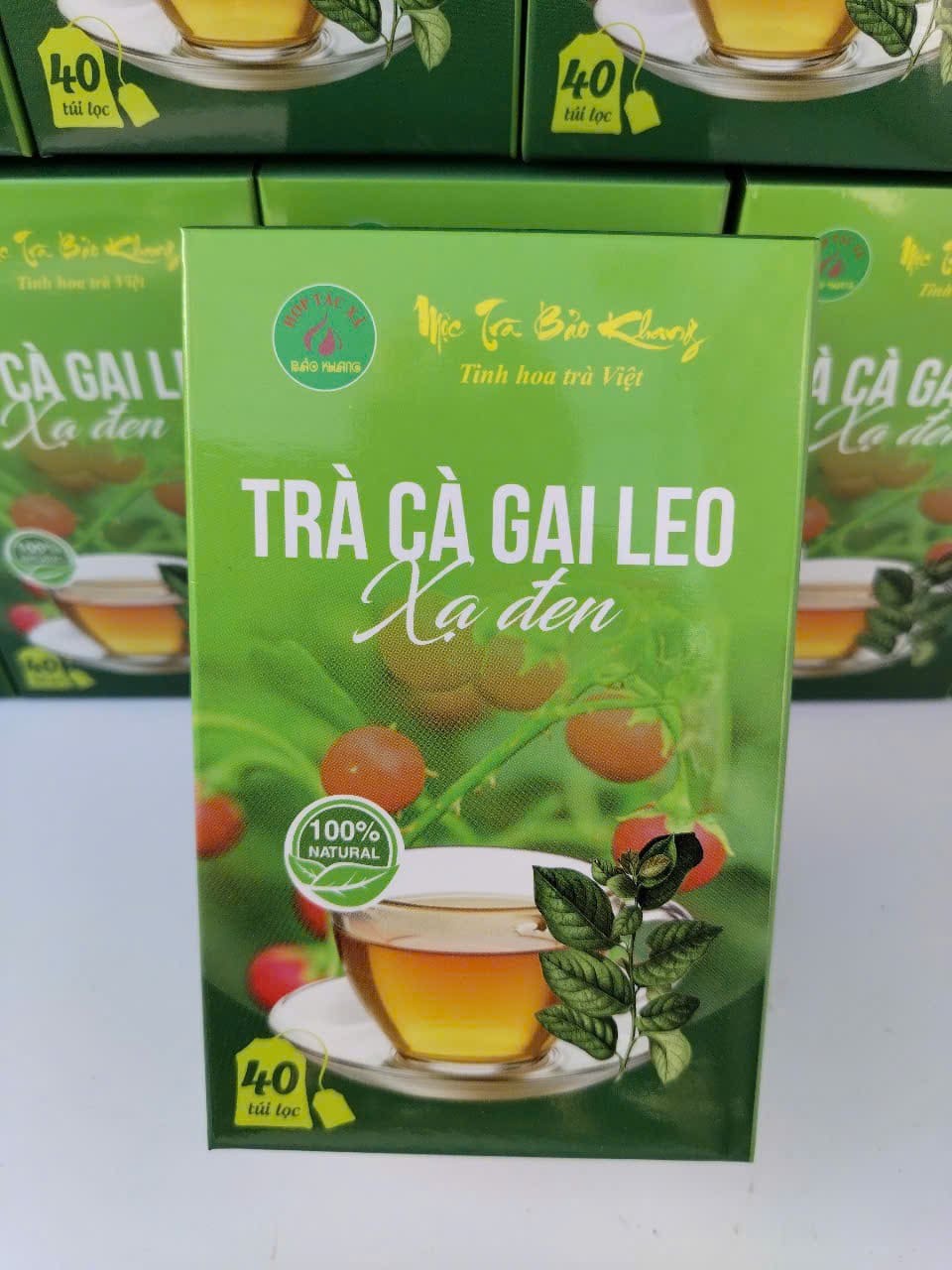 trà cà gai leo xạ đen