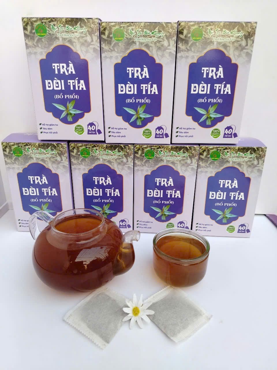 trà dòi tím bọ mắm 1