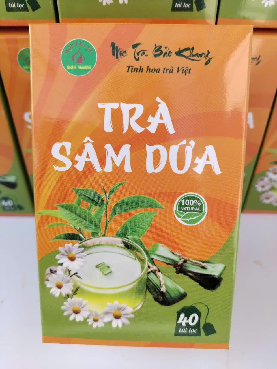 trà sâm dứa