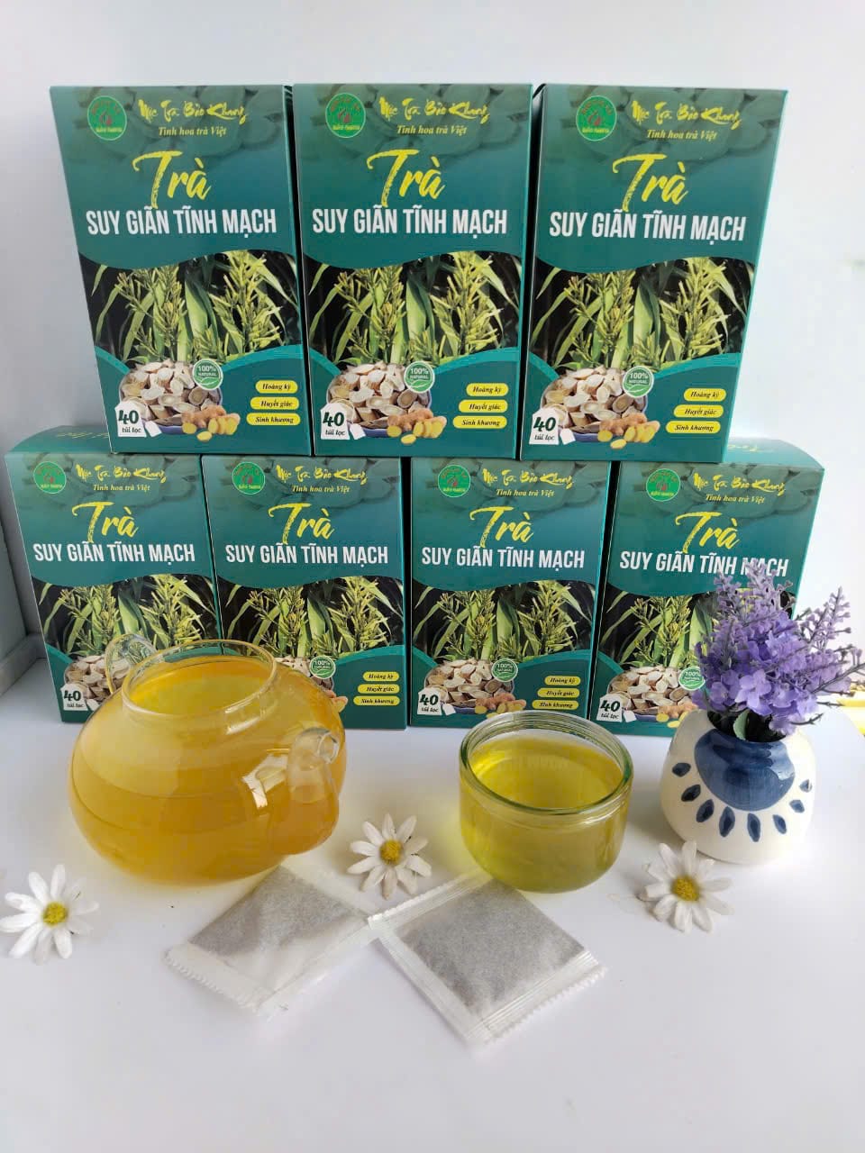 trà suy giãn tĩnh mạch 1