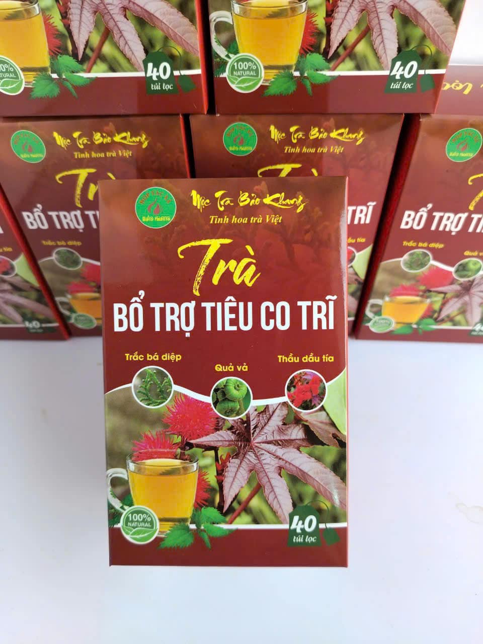 trà tiêu co trĩ
