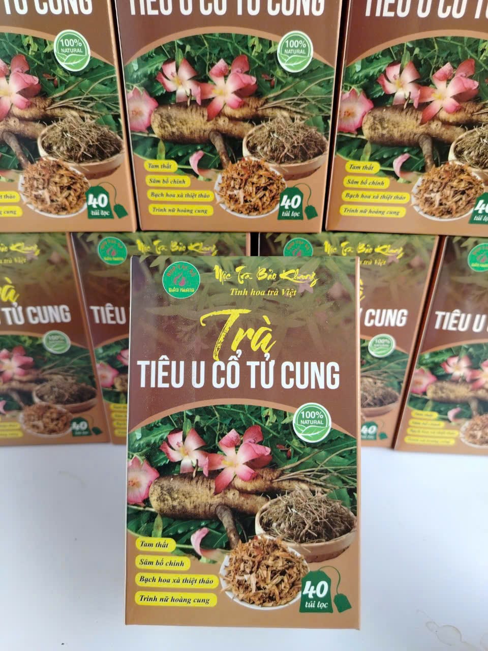 trà tiêu u tử cung