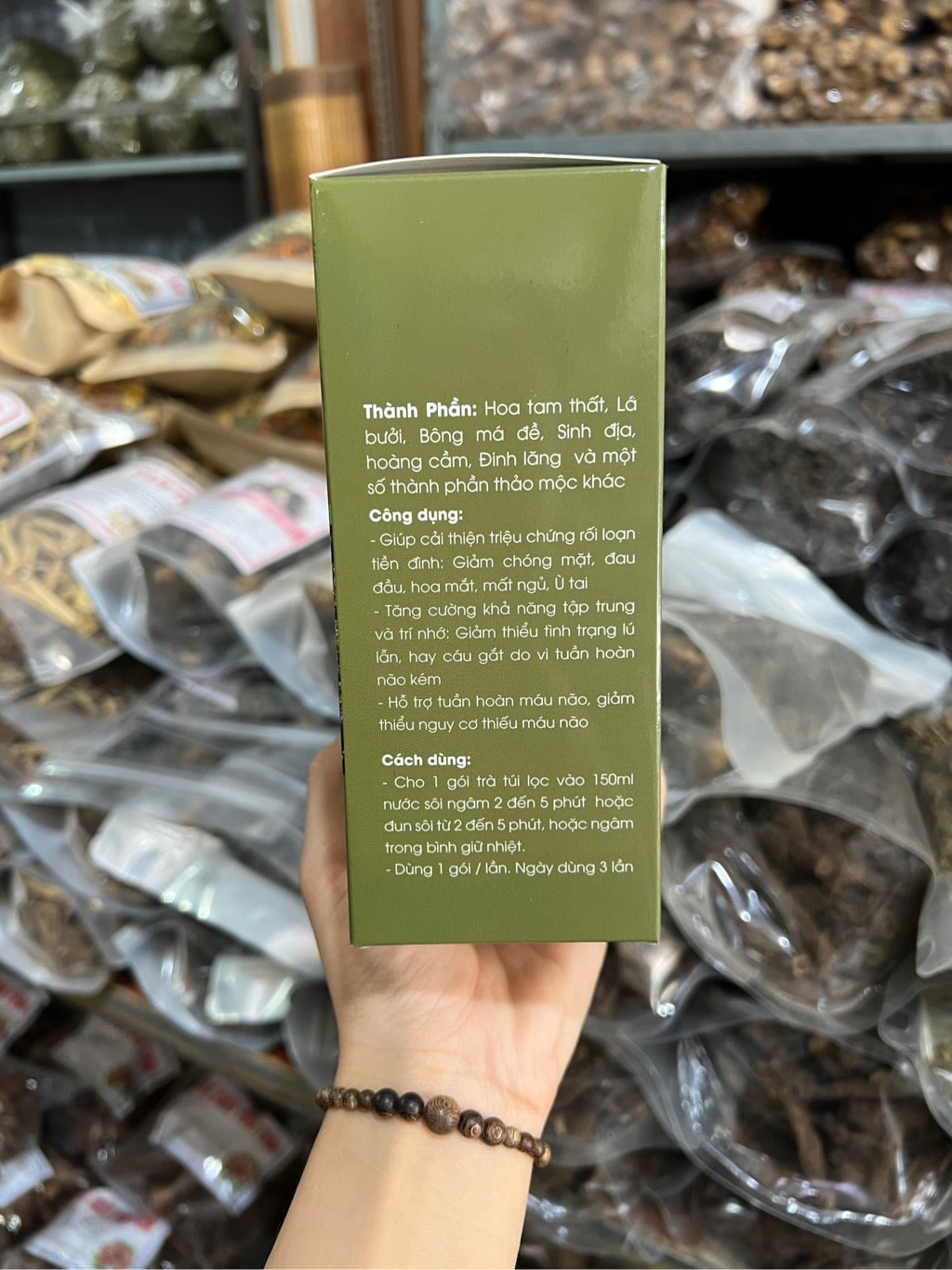 trà túi lọc tiền đình 2