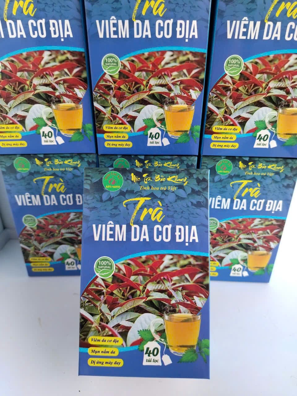 trà viêm da cơ địa