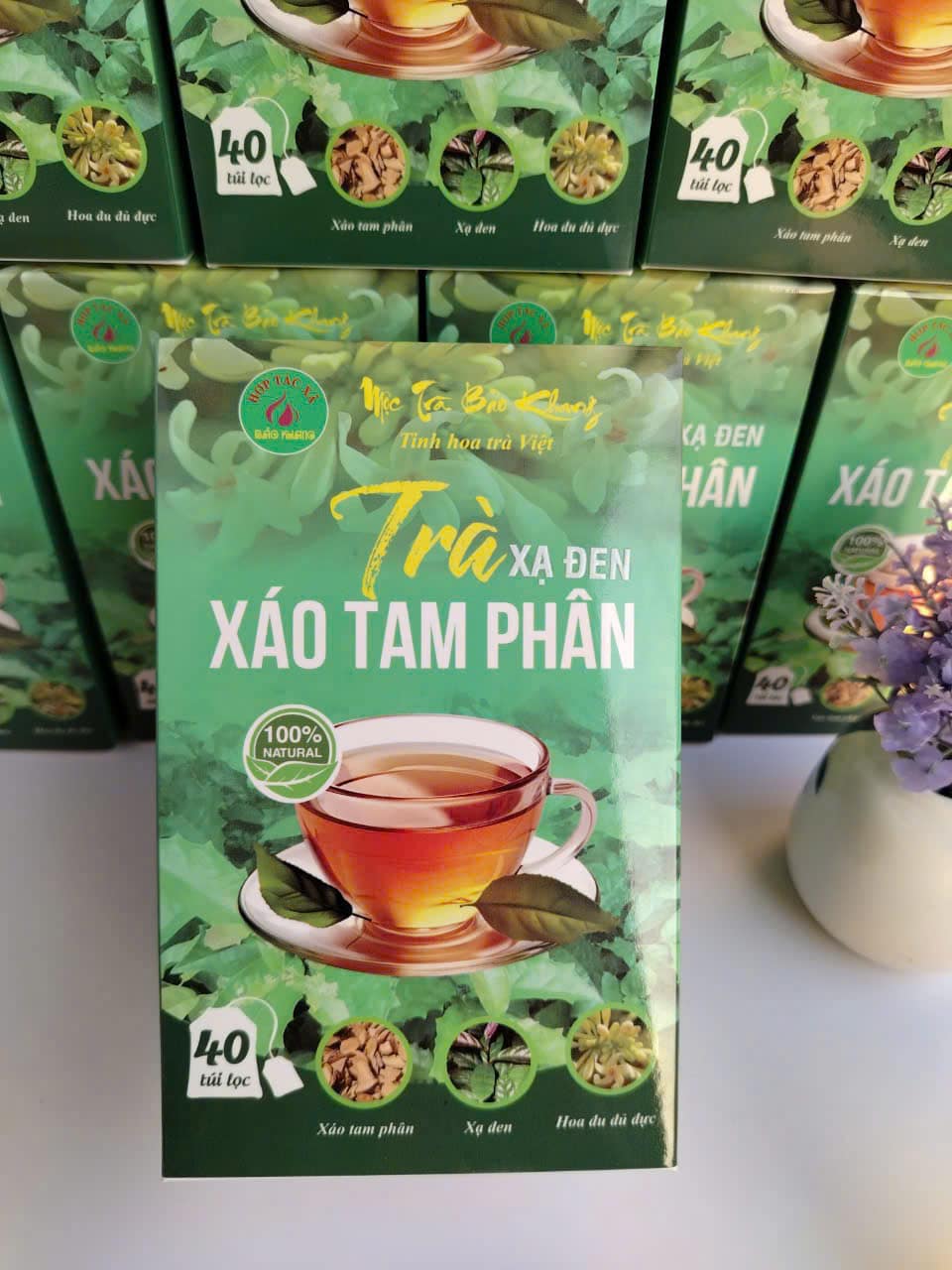 trà xáo tam phân