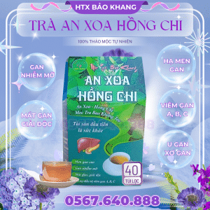 Trà Túi Lọc An Xoa Hồng Chi Bảo Khang