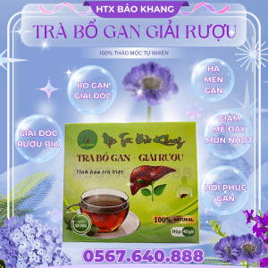 Trà Bổ Gan Giải Rượu Bảo Khang