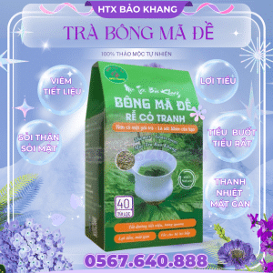 Trà Túi Lọc Bông Mã Đề Rễ Cỏ Tranh Bảo Khang