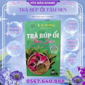 Trà Túi Lọc Búp Ổi Tâm Sen Bảo Khang
