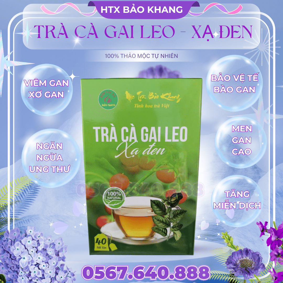 TRÀ CÀ GAI LEO - XẠ ĐEN