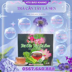 𝐓rà Túi Lọc Cần Tây Lá Sen Bảo Khang