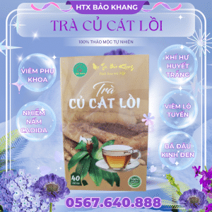 Trà Túi Lọc Củ Cát Lồi Bảo Khang