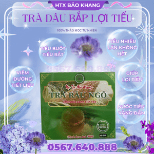 Trà Túi Lọc Râu Bắp Lợi Tiểu Bảo Khang