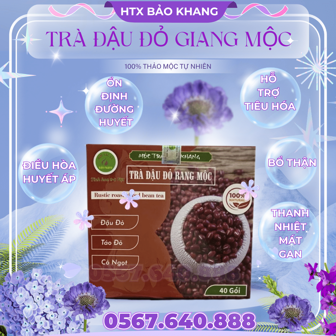 TRÀ ĐẬU ĐỎ GIANG MỘC