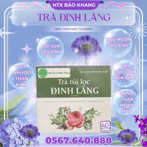 Trà Túi Lọc Đinh Lăng Bảo Khang