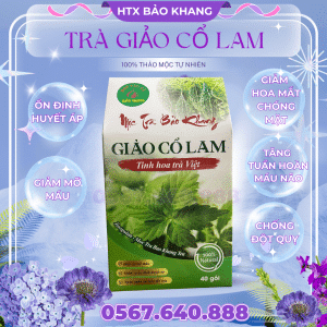 Trà Túi Lọc Giảo Cổ Lam Bảo Khang