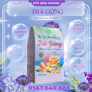 Trà Túi Lọc Trà Gừng Bảo Khang