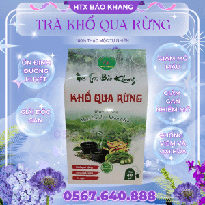 Trà Túi Lọc Khổ Qua Rừng Bảo Khang