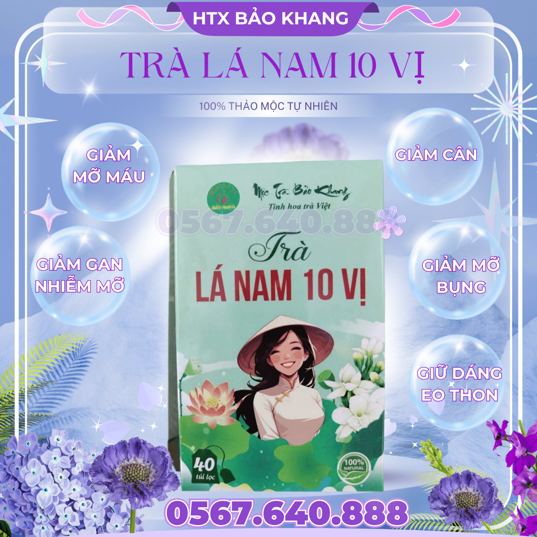 TRÀ LÁ NAM 10 VỊ