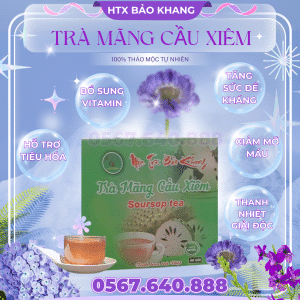 Trà Túi Lọc Trái Mãng Cầu Xiêm Bảo Khang