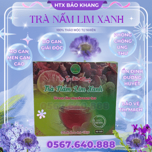 Trà Túi Lọc Nấm Lim Xanh Bảo Khang