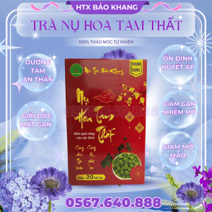 Trà Túi Lọc Nụ Hoa Tam Thất Bảo Khang