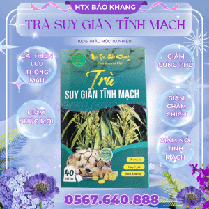 Trà Túi Lọc Suy Giãn Tĩnh Mạch Bảo Khang