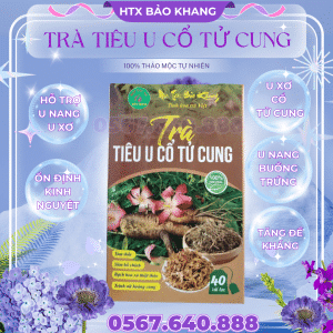 Trà Túi Lọc Tiêu U Cổ Tử Cung Bảo Khang