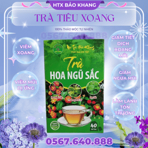 Trà Túi Lọc Tiêu Xoang Bảo Khang