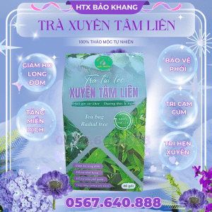 Trà Túi Lọc Xuyên Tâm Liên Bảo Khang
