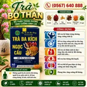 Trà Túi Lọc Bổ Thận Dương Bảo Khang
