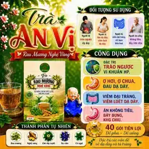 Trà Túi Lọc Rau Mương Nghệ Vàng Bảo Khang